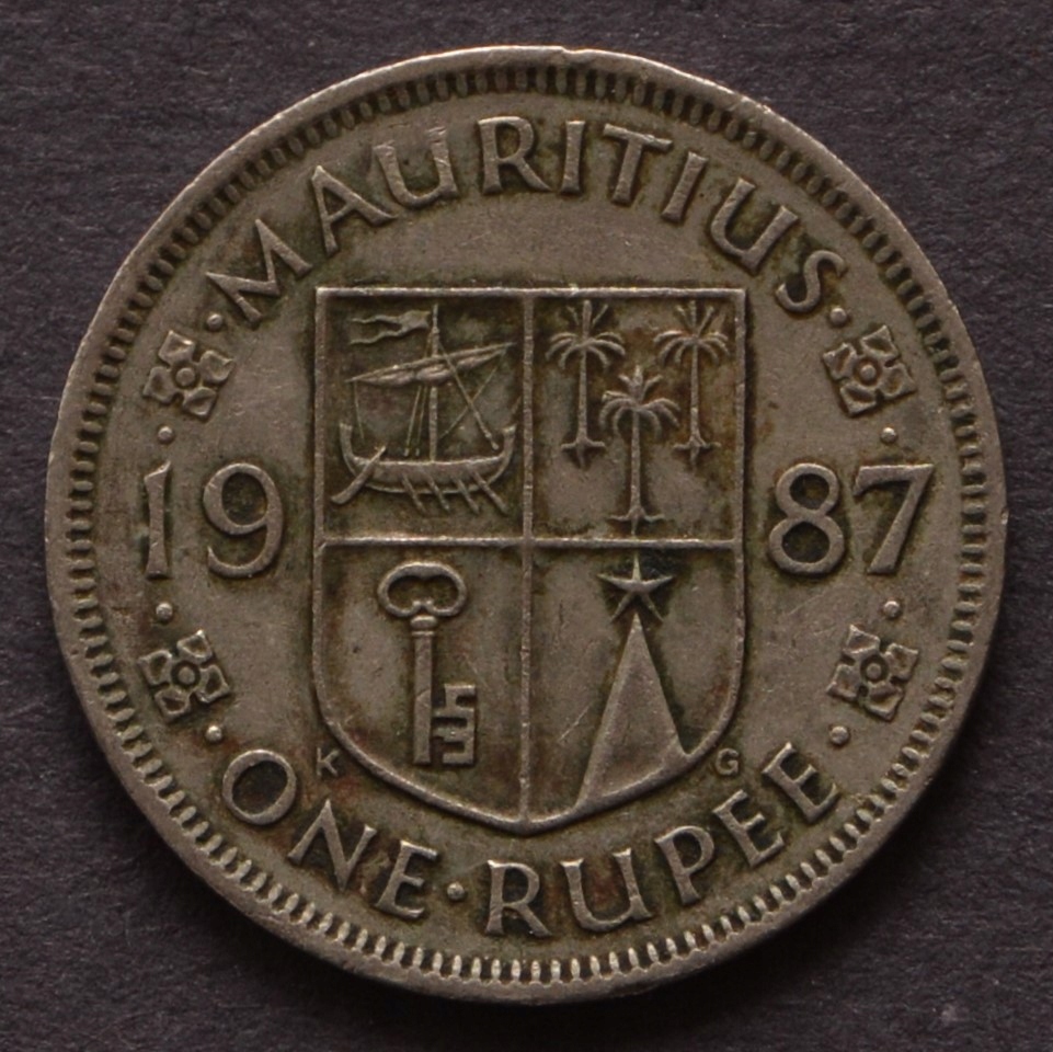 Mauritius - 1 rupee 1978