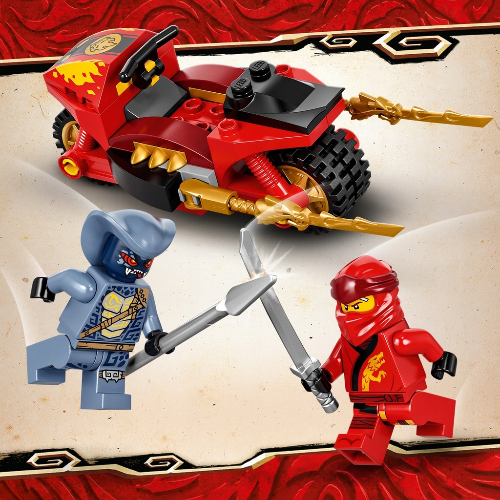 Купить LEGO Ninjago 71734 Мотоцикл Кая: отзывы, фото и характеристики ...
