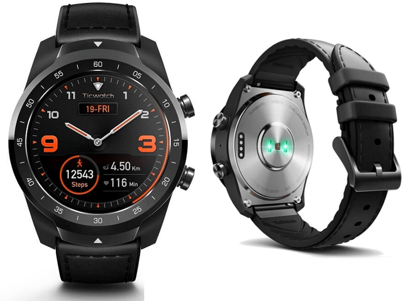 ticwatch pro shadow black
