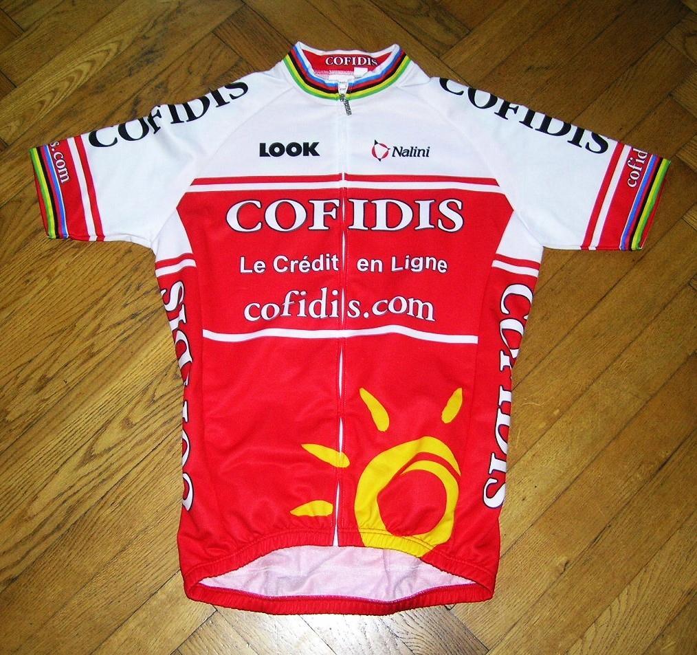 COFIDIS NALINI RETRO BIKE oryginal z EPOKI M Powystawowa