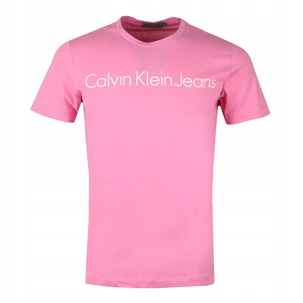 T-Shirt Koszulka Calvin Klein Jeans Slim Fit; XS