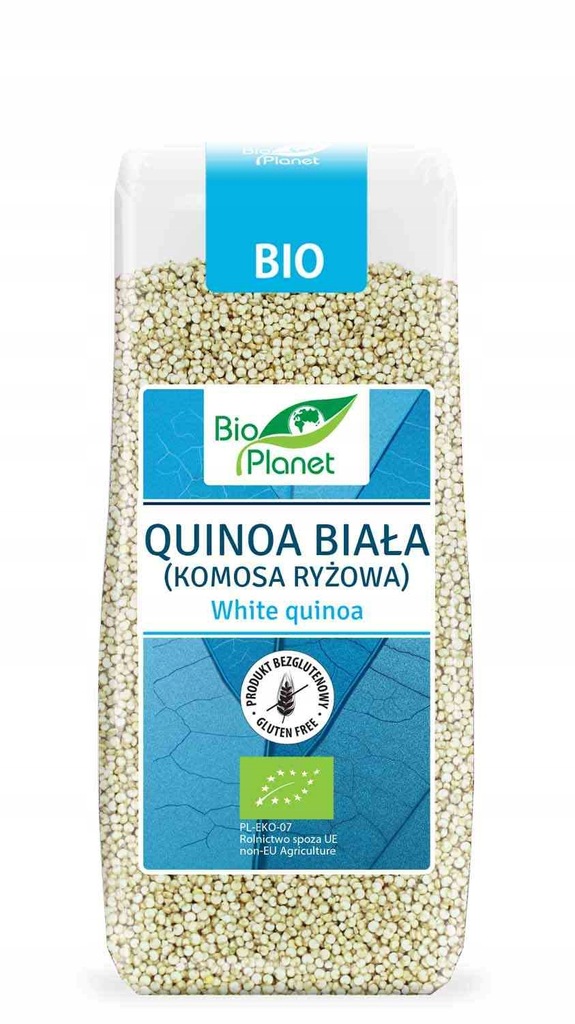 QUINOA BIAŁA (KOMOSA RYŻOWA) BEZGLUTENOWA BIO 250