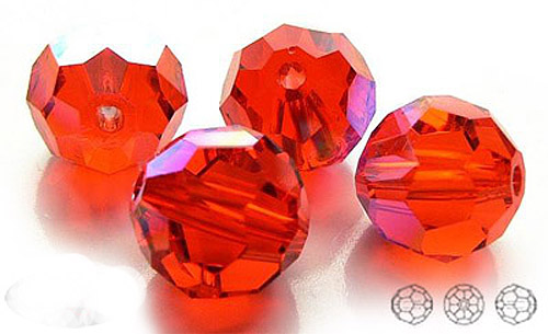 5000 Swarovski Round 6mm Hyacinth AB 5szt