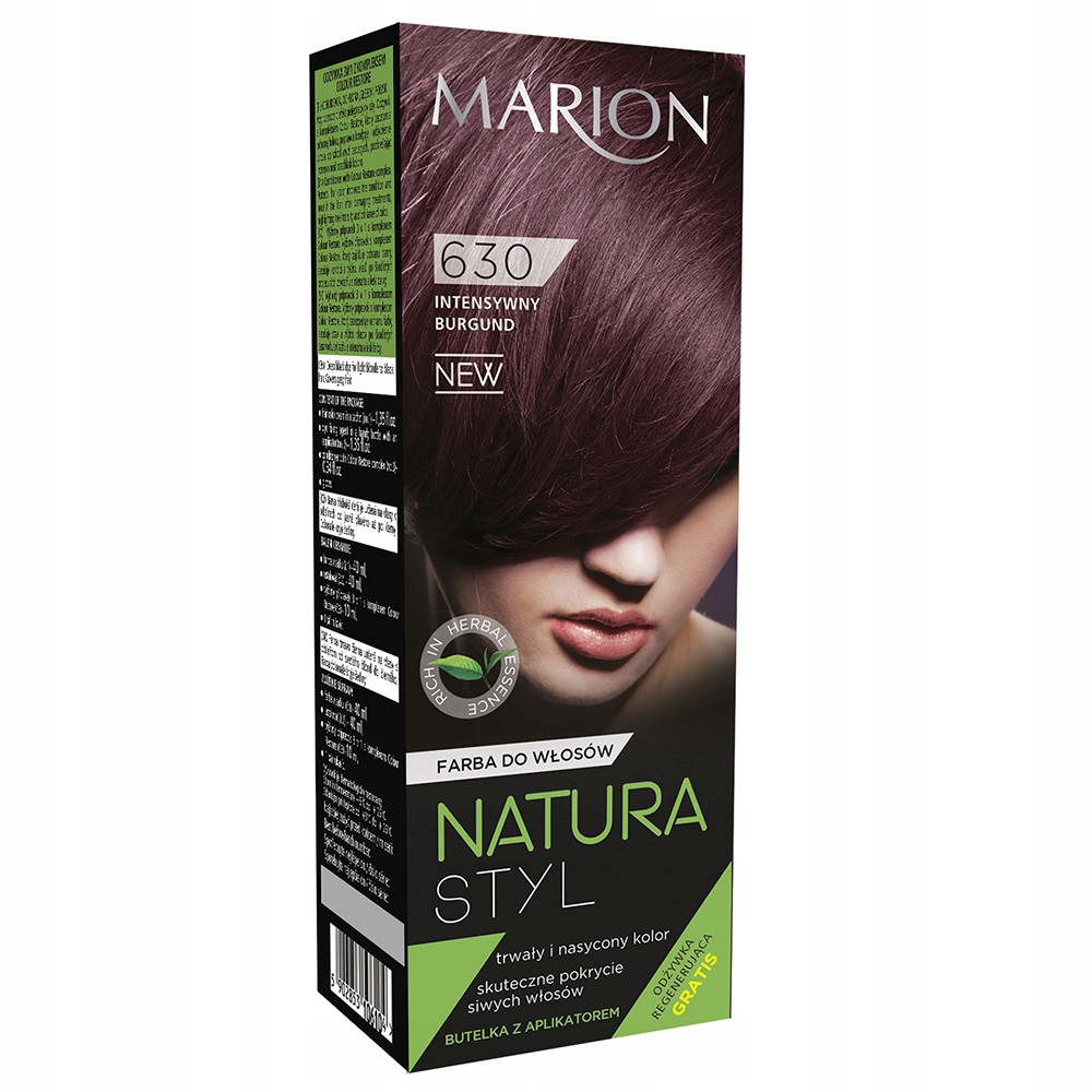 Marion farba do włosów 630 Intensywny Burgund 80ml