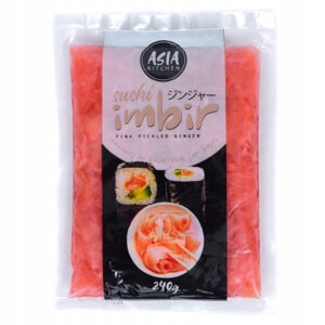 Imbir marynowany różowy do sushi 240g Asia Kitchen