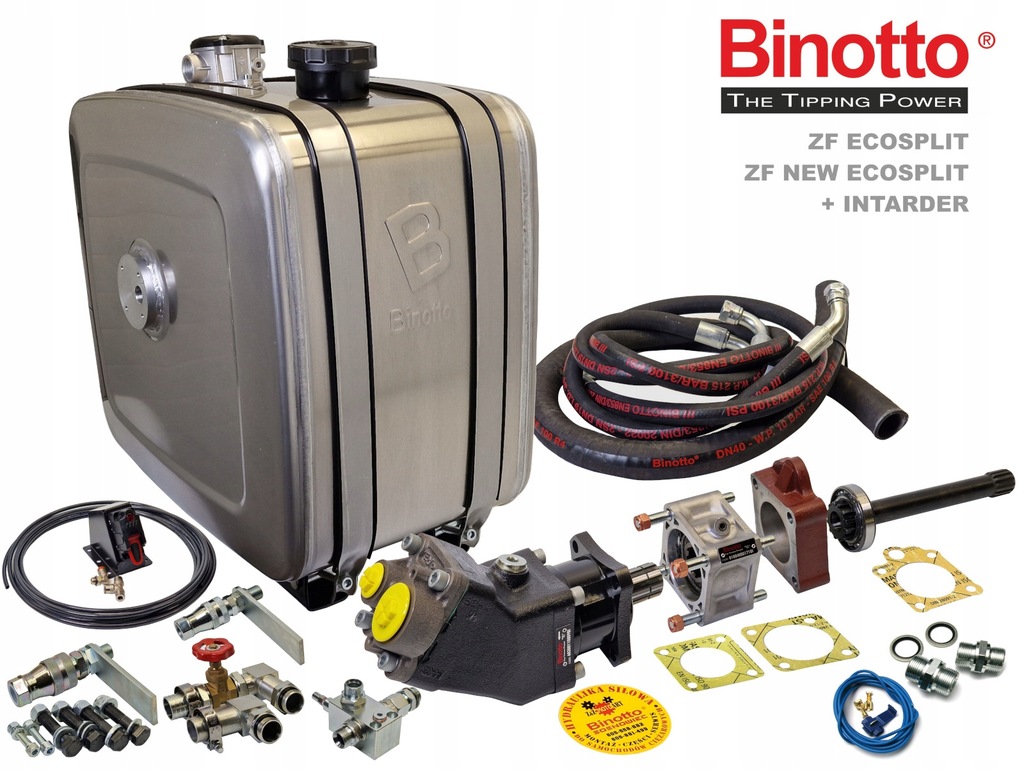 Hydraulika Binotto IVECO Intarder Ruchoma Podłoga