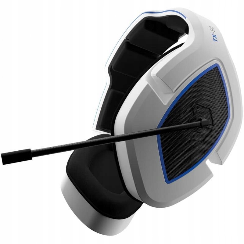Gioteck Słuchawki Premium TX-50 PS5 Biało-niebiesk