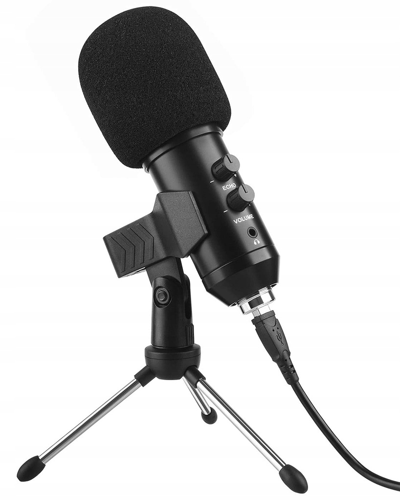 Jcwy USB-Mikrofon Kondensator Metall für