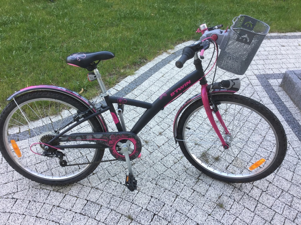 Rower B’twin 24 cale, stan bdb. Decathlon Btwin 8009000758