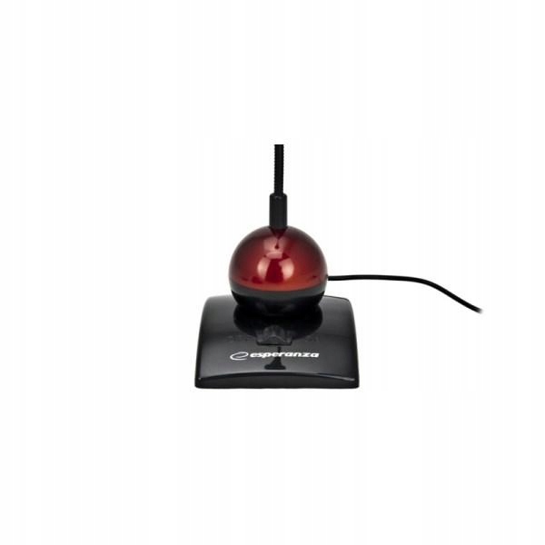 Mikrofon Esperanza Chat Desktop EH130 kolor czerwony