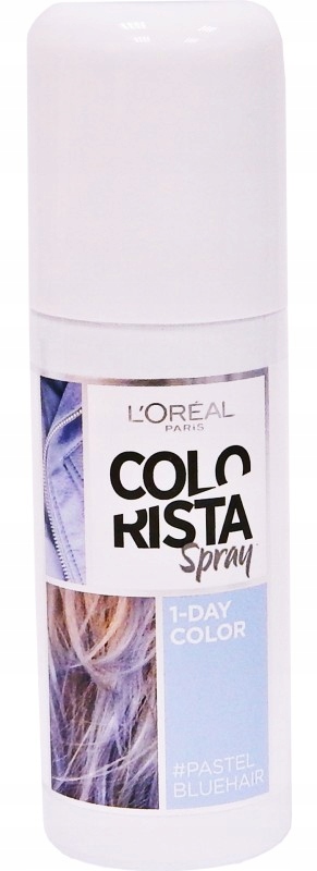 L`OREAL COLORISTA SPRAY DO WŁOSÓW PASTEL BLUE HAIR