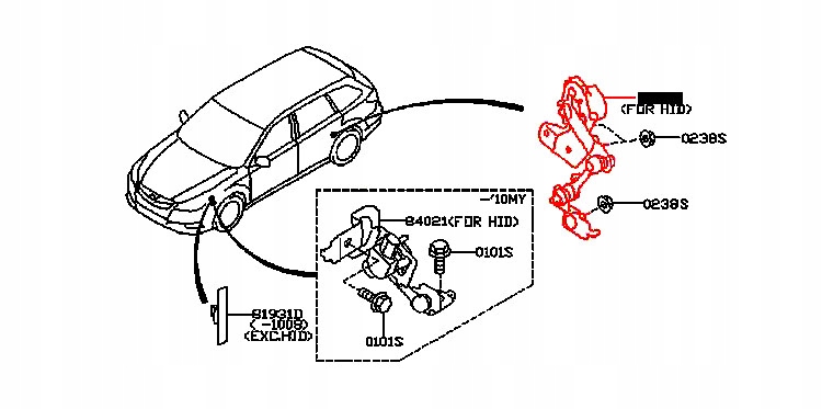 Subaru Forester 08-12 Czujnik Pozimowania Ksenonów - 8105399621 - Oficjalne Archiwum Allegro