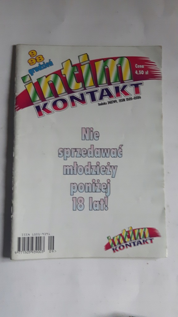 INTIM KONTAKT 9/1998 ... (Tylko dla doroslych)