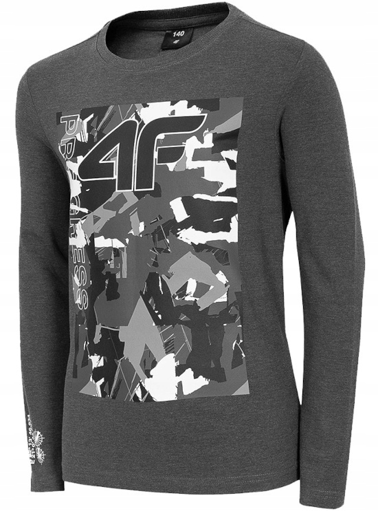 4F KOSZULKA LONGSLEEVE CHŁOPIĘCA JTSML001 R 146