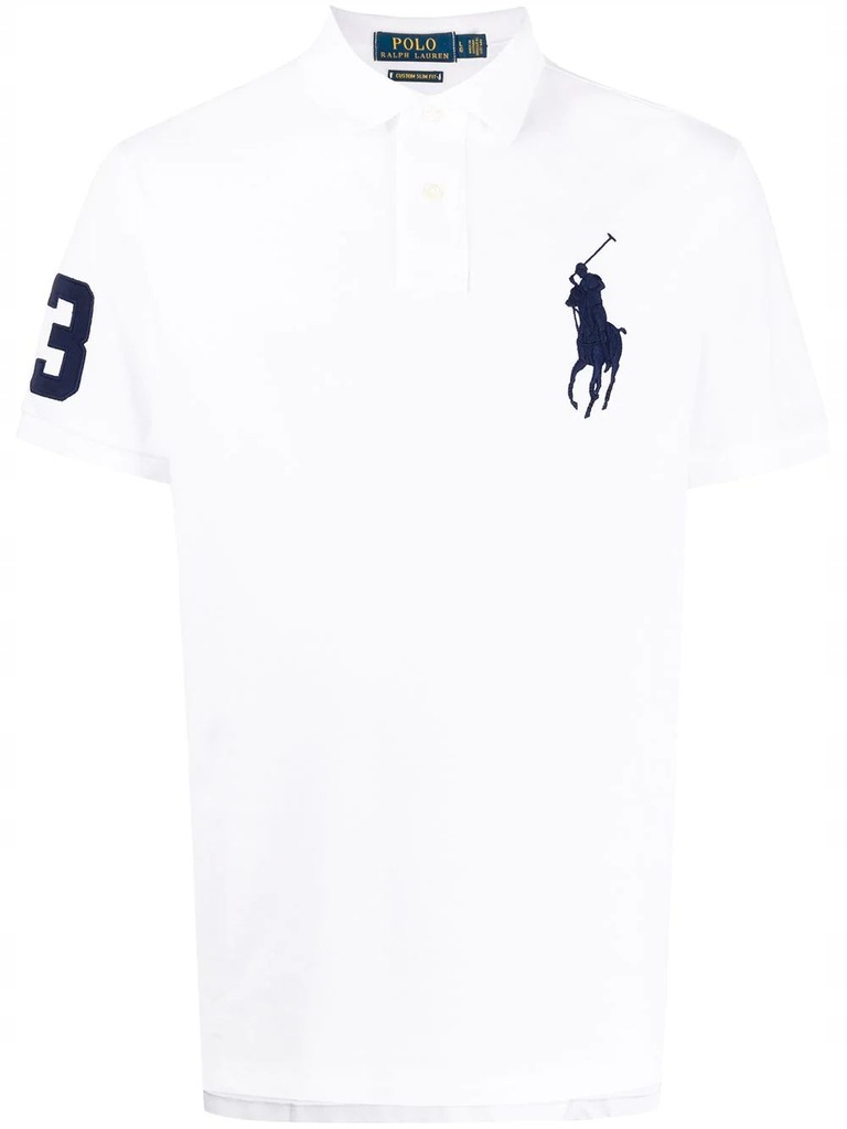 RALPH LAUREN MĘŻCZYZN BIAŁY KOSZULKI POLO XS INT