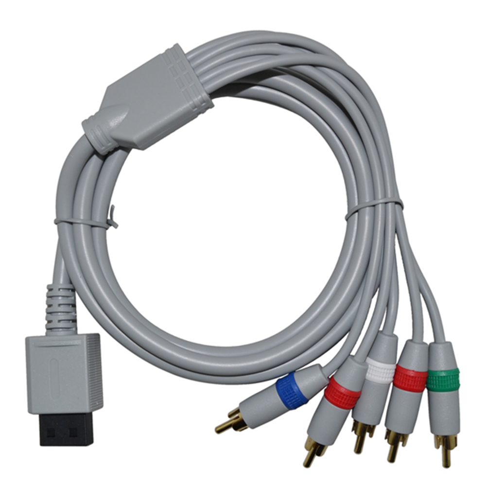 Nintendo Wii 5 x RCA RGB Component kabel 1,8m