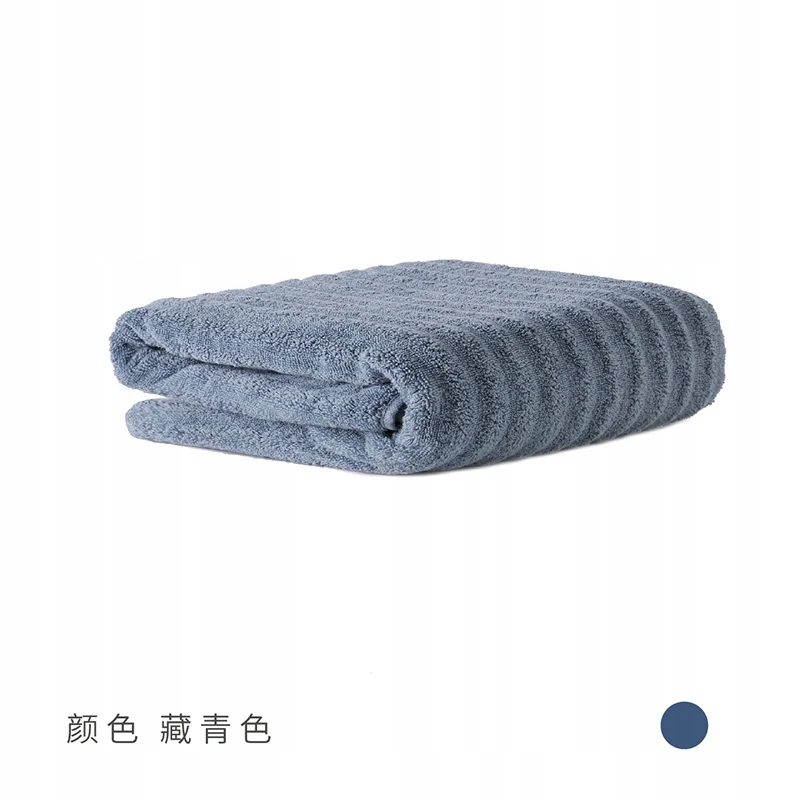 100% bawełniany szary ręcznik 1 szt. Miękki i wygo