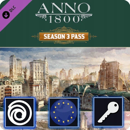 Anno 1800 - Season Pass 3 DLC (PC) Ubisoft Klucz Europe