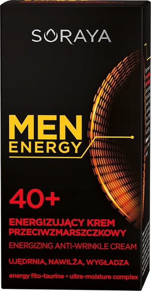SORAYA MEN 40+ KREM ENERGIZUJĄCY p/ZMARSZCZKOWY 50
