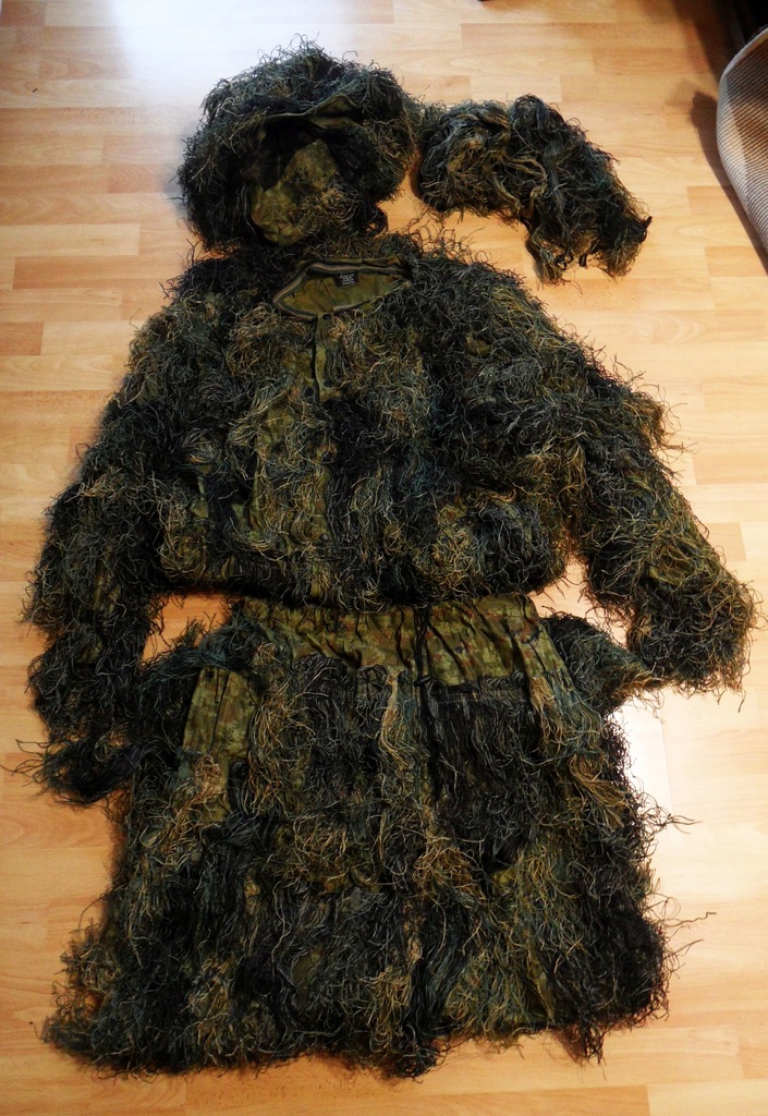 !!BCM!! HELIKON GHILLIE SUIT - DIGITAL WOODLAND