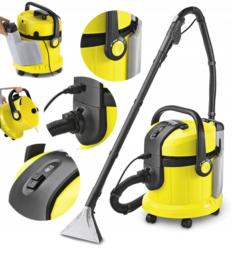 Купить керхер в днс. Керхер se 4001. Пылесос Karcher se 4001. Керхер se 4001 комплектация. Моющий пылесос Керхер se 4001 комплектация.