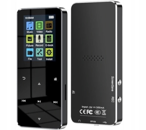 ODTWARZACZ MP4 MP3 32GB BLUETOOTH 5.0 HiFi RADIO