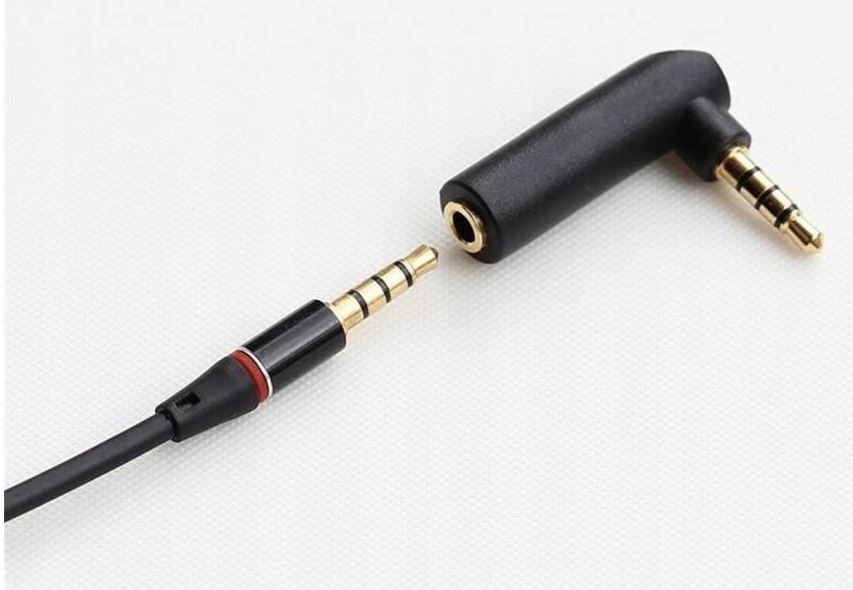 MINI JACK adapter 90 stopni przejściówka 3,5 mm 8205907191