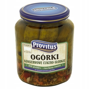 PROVITUS OGÓRKI CUKERO-SŁOD.640G ..