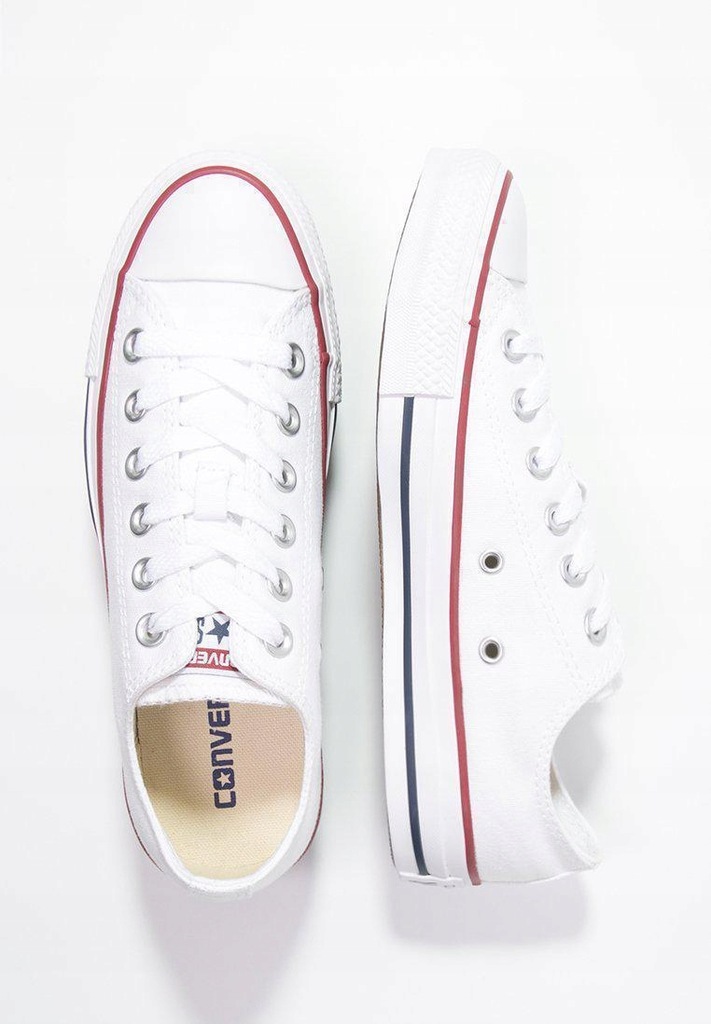 H6A202*CONVERSE ALL STAR TRAMPKI BIAŁE 39,5 U01