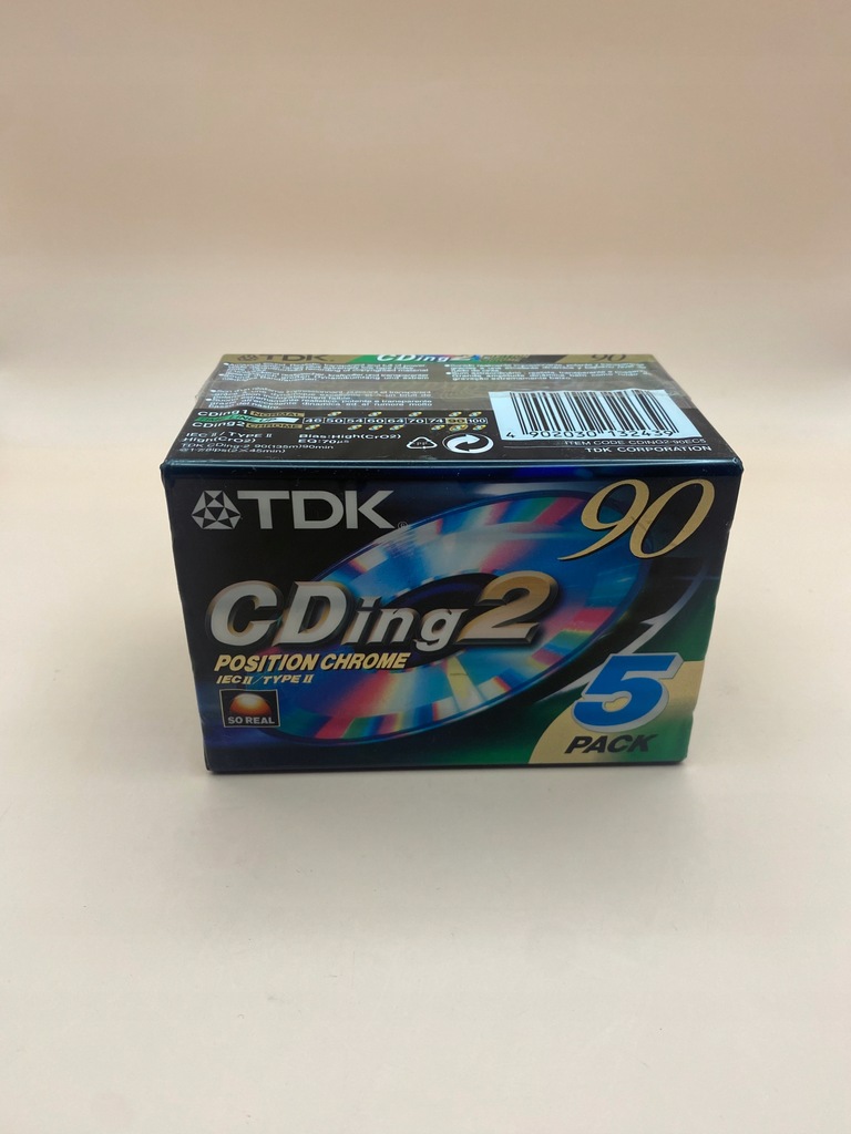 Kasety TDK 90 5-pack