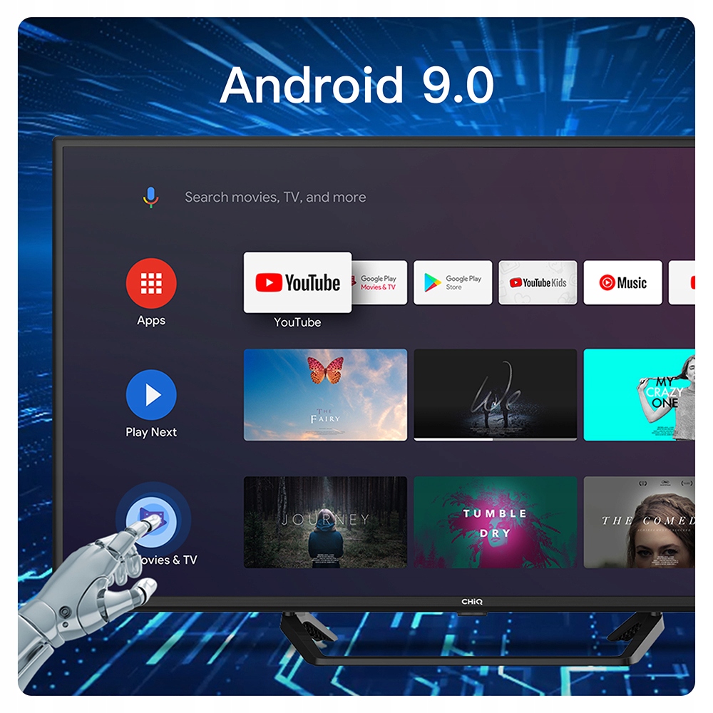 Купить 42-дюймовый телевизор CHiQ SMART TV с Android HDR DVB-T2: отзывы, фото, характеристики в интерне-магазине Aredi.ru