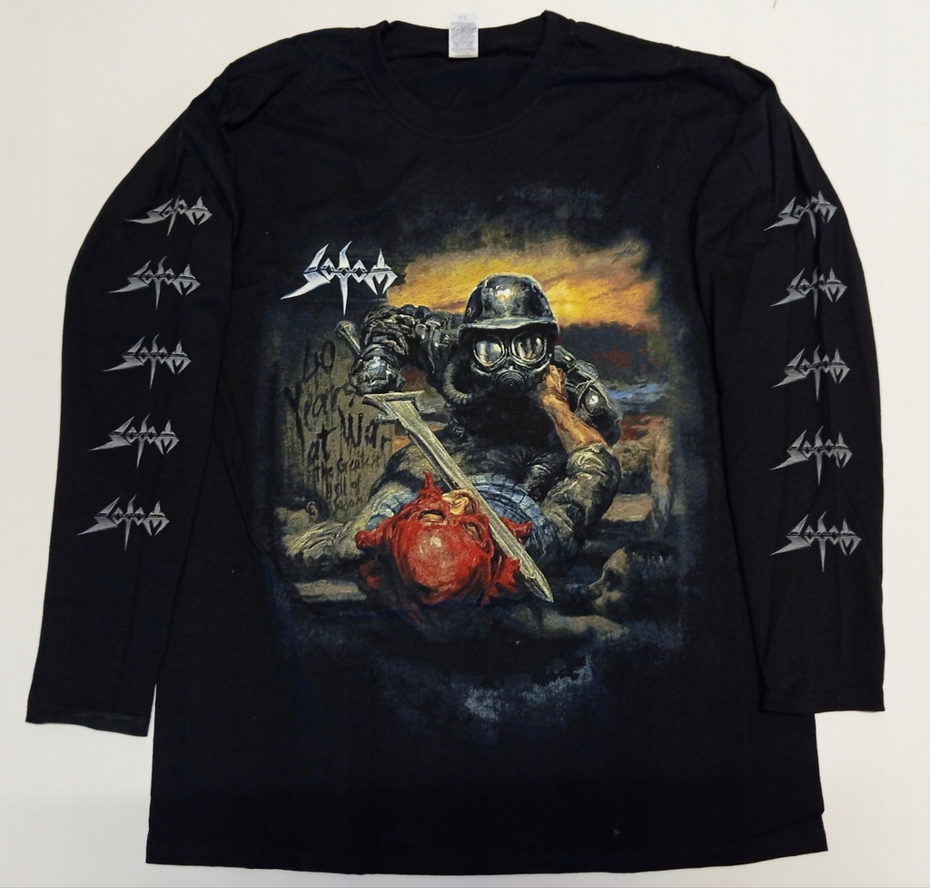 SODOM 40 Years At War thrash metal LONGSLEEVE L