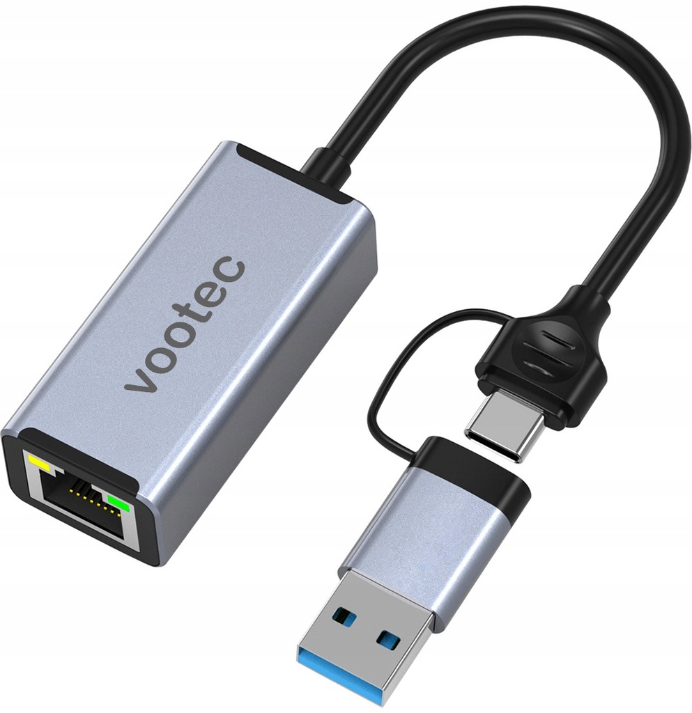 Купить USB 3.0 USB-C 3.1 Адаптер RJ-45 1000 Мбит/с Гигабитный: отзывы, фото, характеристики в интерне-магазине Aredi.ru