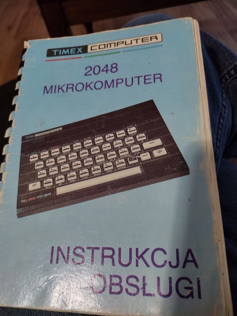 Instrukcja obsługi mikrokomputer 2048 Timex Komputer 1982
