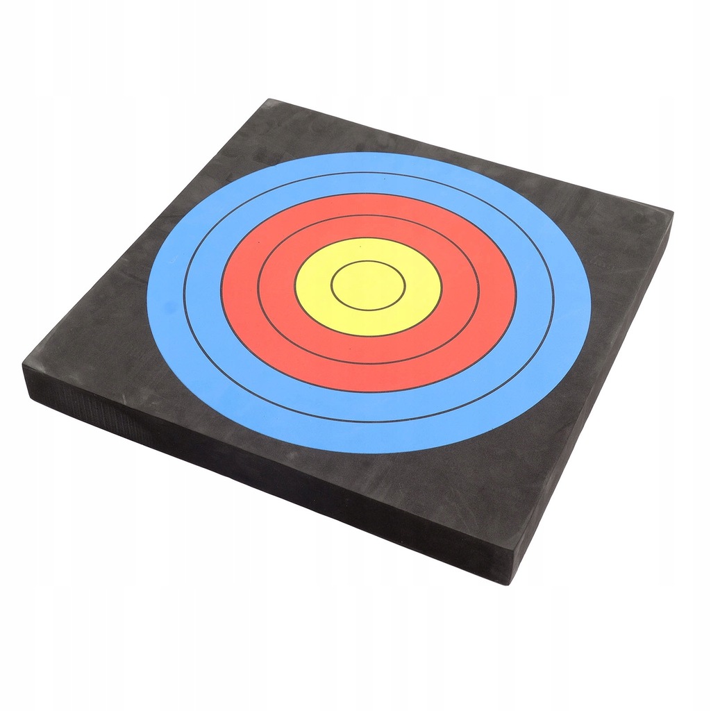 Kwadratowy cel strzałki EVA 10 Pierścień Kolorowy