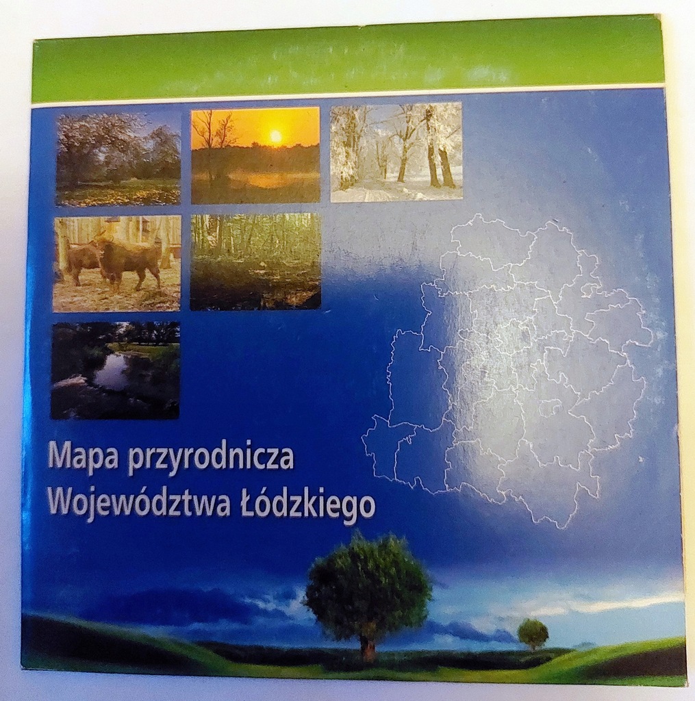 MAPA PRZYRODNICZA WOJEWÓDZTWA ŁÓDZKIEGO | NA PC