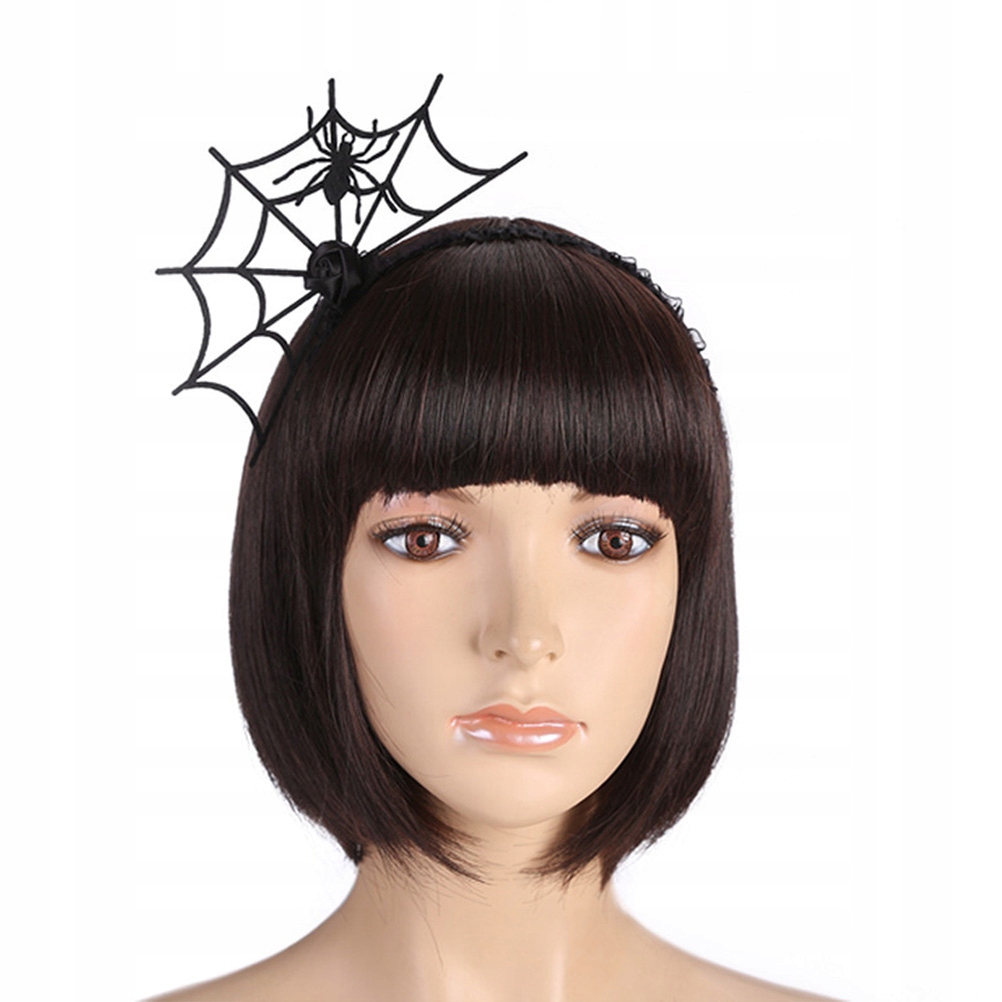 Halloween Cosplay Headwear Spider Hair Hoop Web