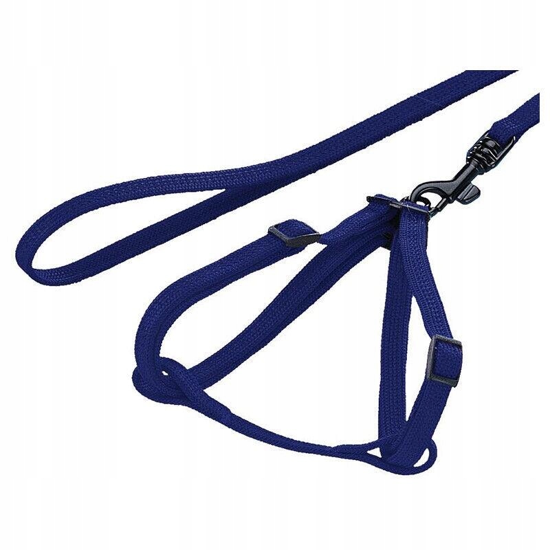 NOBBY SZELKI + SMYCZ DLA KRÓLIKA niebieskie ZESTAW