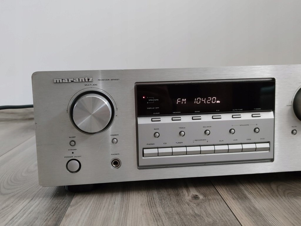 Amplituner Marantz SR4021 2.0 srebrny HiFi Top 13444734552