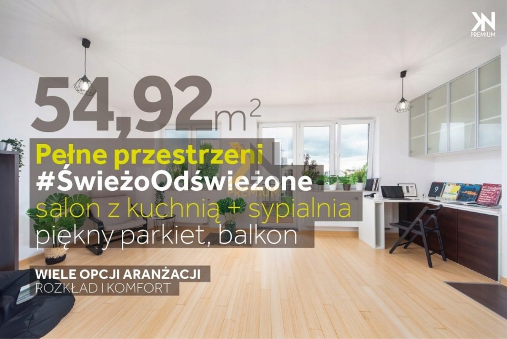Mieszkanie, Wrocław, Psie Pole, Wojnów, 55 m²
