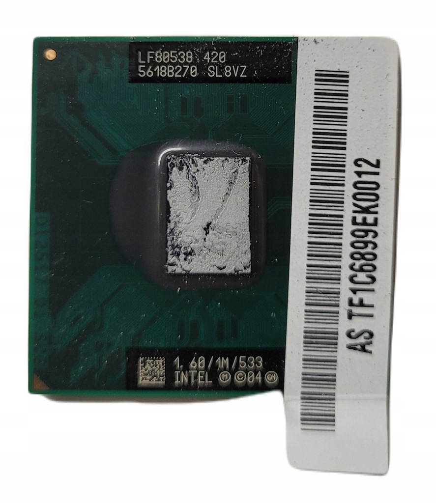 Procesor Intel Celeron M420 1,60GHz SL8VZ 1MB 533
