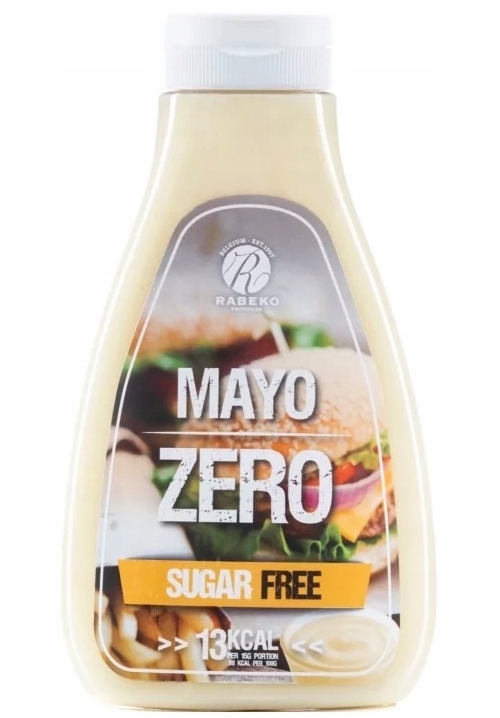 Rabeko Mayo Zero Sugar Free Sauce sos 425ml Majonezowy