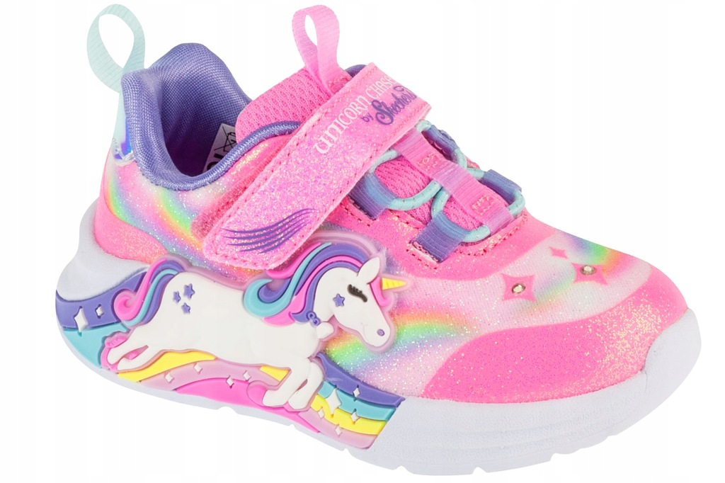 Dziecięce buty sneakers Skechers Unicorn Chaser 302298N-PKMT r.26