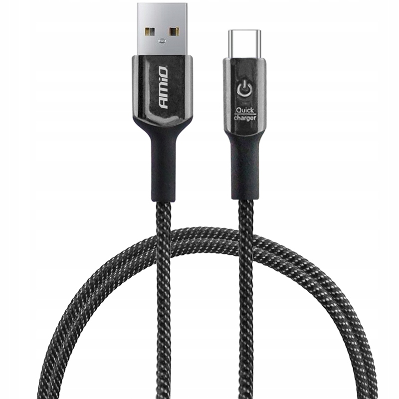 KABEL ŁADOWARKA USB-C TYP-C TRANSFER DANYCH 100CM