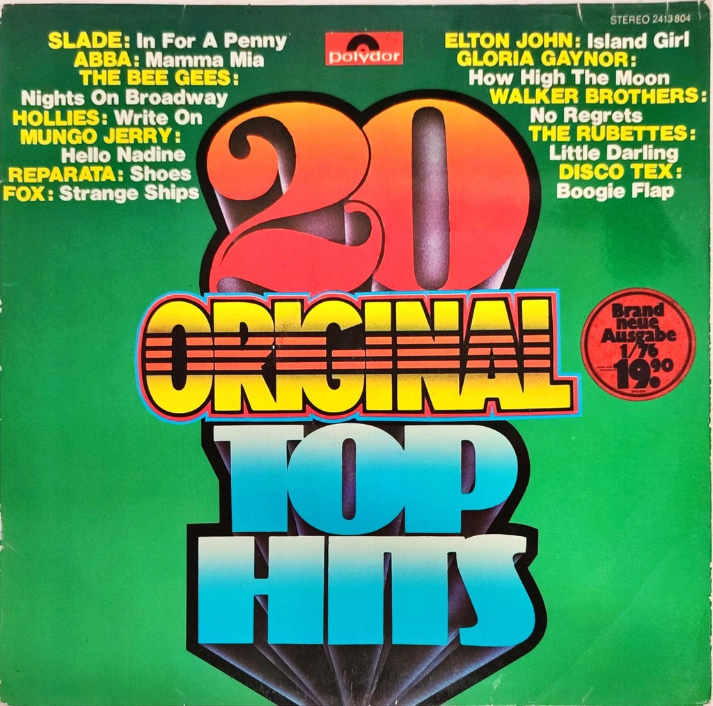 LP 20 ORIGINAL TOP HITS