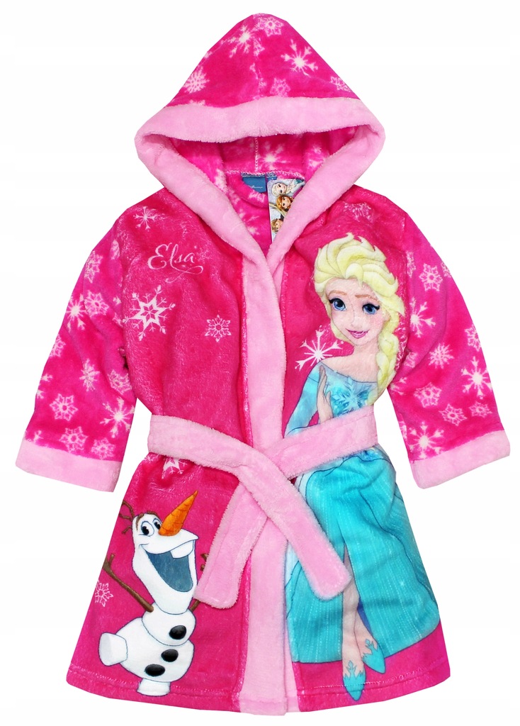 1620 DISNEY SZLAFROK FROZEN PREZENT 110 LICENCJA