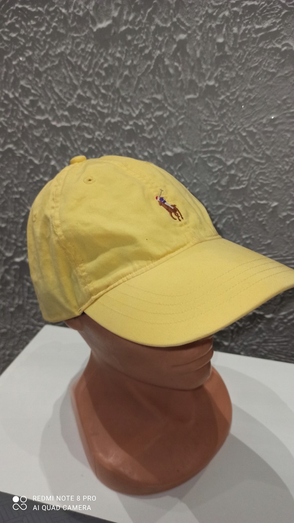 Polo Ralph Lauren czapka żółta Snapback