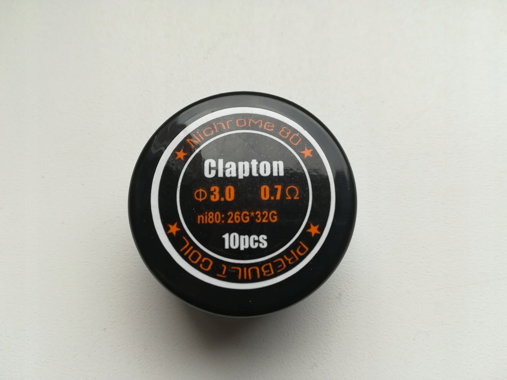Cewka drut grzałka CLAPTON Ni80 0.7ohm 10 szt.
