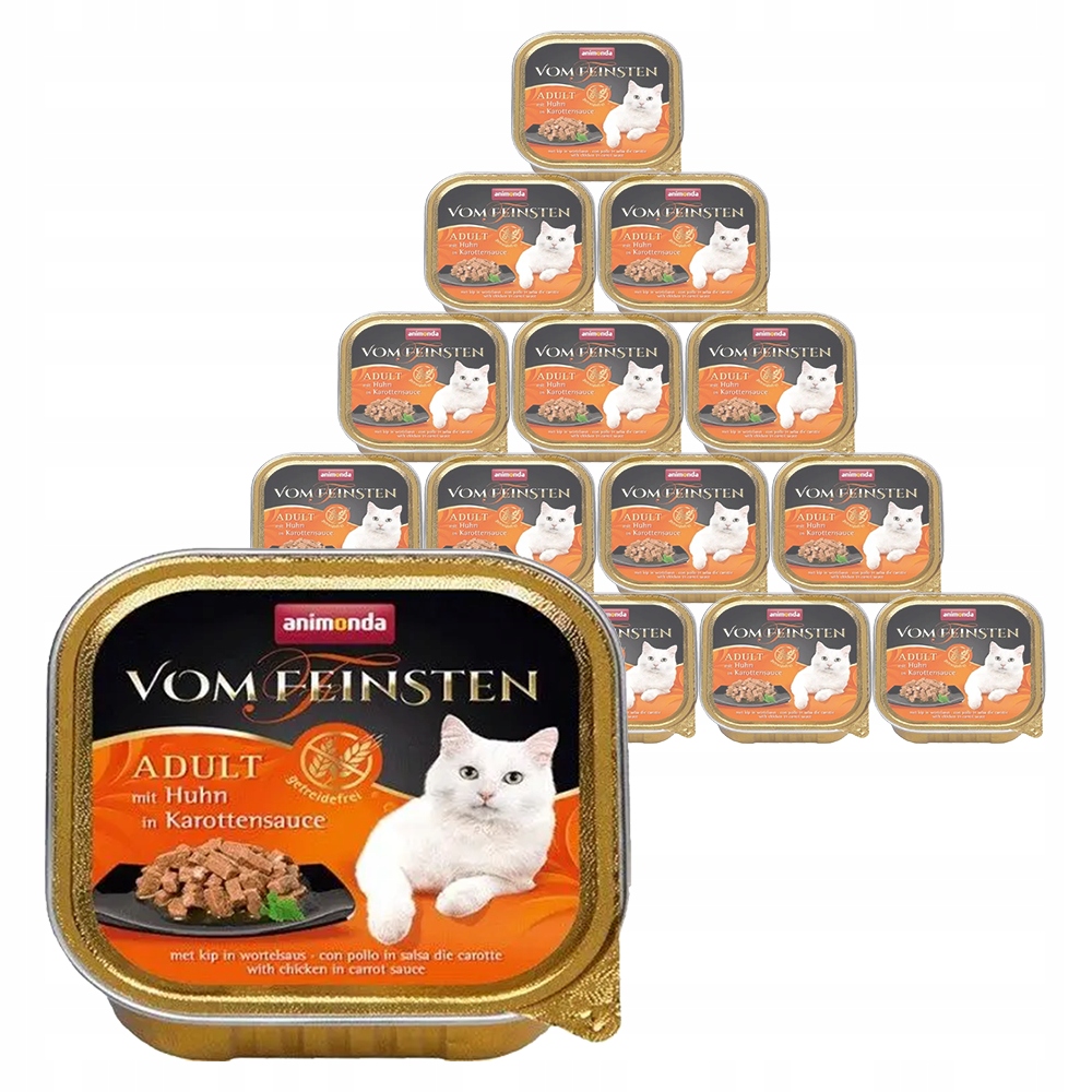 Animonda Kurczak w sosie marchewkowym kot 16x100g