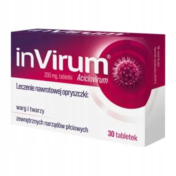 Invirum 200 mg tabletki 30 szt.